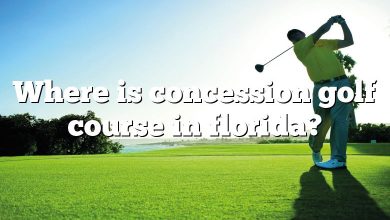 Where is concession golf course in florida?