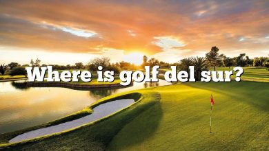 Where is golf del sur?