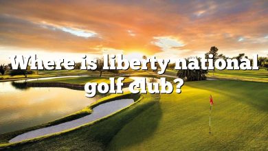 Where is liberty national golf club?