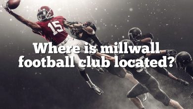 Where is millwall football club located?