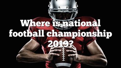 Where is national football championship 2019?