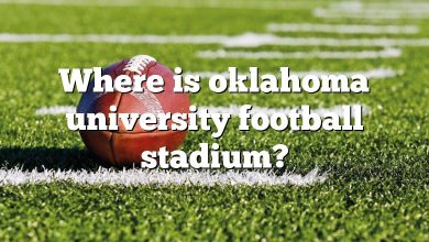 Where is oklahoma university football stadium?