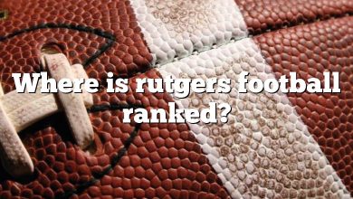 Where is rutgers football ranked?