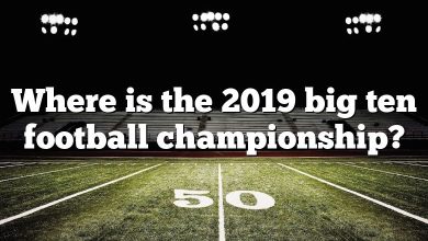 Where is the 2019 big ten football championship?