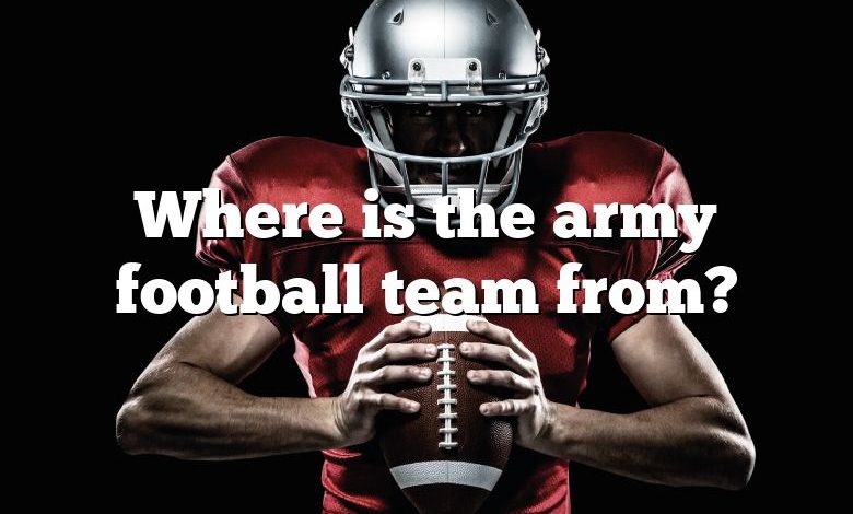 Where is the army football team from?