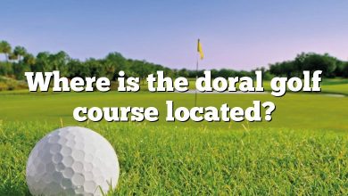 Where is the doral golf course located?