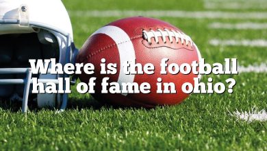 Where is the football hall of fame in ohio?