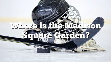 Where is the Madison Square Garden?