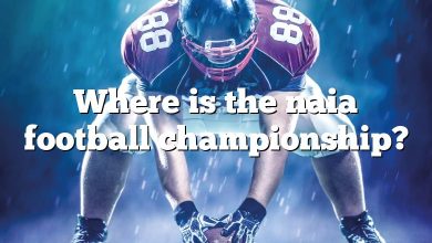 Where is the naia football championship?