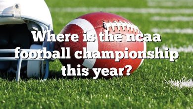 Where is the ncaa football championship this year?