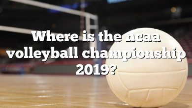 Where is the ncaa volleyball championship 2019?