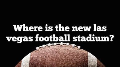 Where is the new las vegas football stadium?