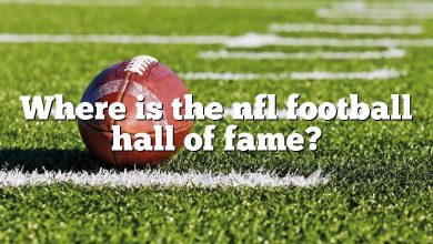 Where is the nfl football hall of fame?