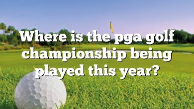 Where is the pga golf championship being played this year?