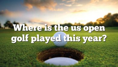 Where is the us open golf played this year?