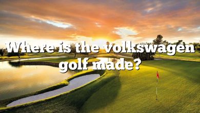 Where is the volkswagen golf made?