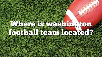 Where is washington football team located?