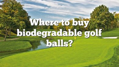 Where to buy biodegradable golf balls?