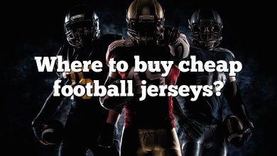 Where to buy cheap football jerseys?