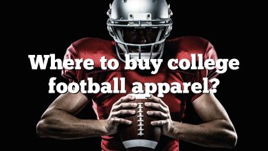 Where to buy college football apparel?