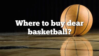 Where to buy dear basketball?