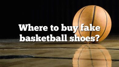 Where to buy fake basketball shoes?