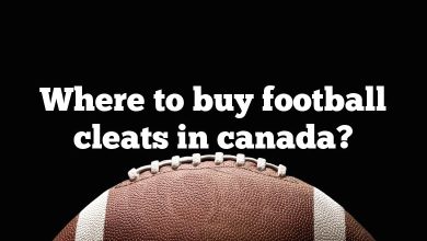 Where to buy football cleats in canada?