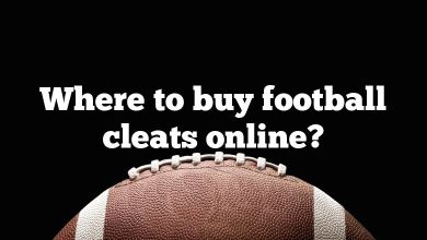 Where to buy football cleats online?