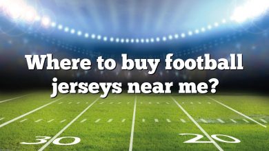 Where to buy football jerseys near me?