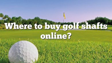 Where to buy golf shafts online?