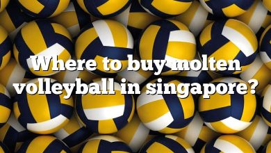 Where to buy molten volleyball in singapore?