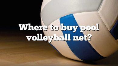 Where to buy pool volleyball net?