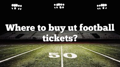 Where to buy ut football tickets?