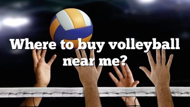 Where to buy volleyball near me?