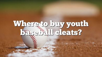 Where to buy youth baseball cleats?