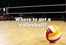 Where to get a volleyball?