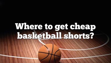 Where to get cheap basketball shorts?