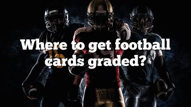 Where to get football cards graded?