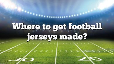 Where to get football jerseys made?