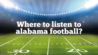 Where to listen to alabama football?