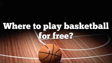 Where to play basketball for free?