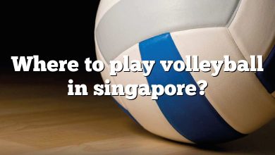 Where to play volleyball in singapore?