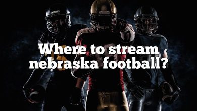 Where to stream nebraska football?