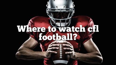 Where to watch cfl football?