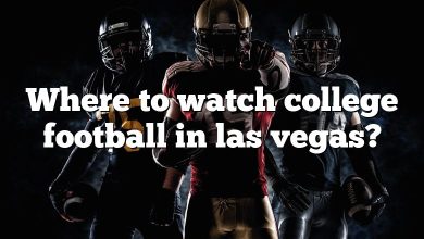 Where to watch college football in las vegas?