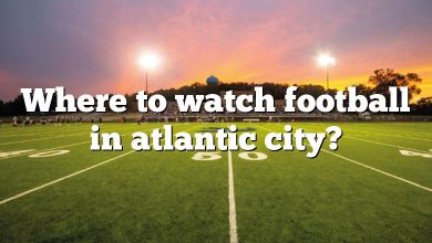 Where to watch football in atlantic city?