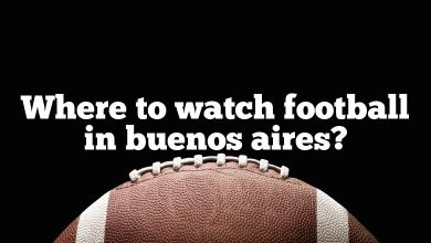 Where to watch football in buenos aires?