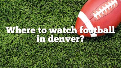 Where to watch football in denver?