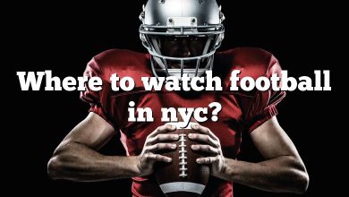 Where to watch football in nyc?