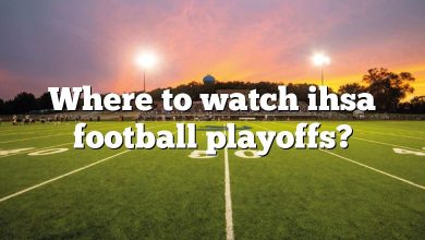 Where to watch ihsa football playoffs?